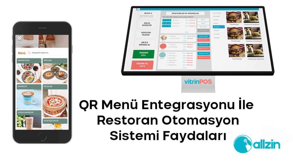 QR menü entegrasyonu