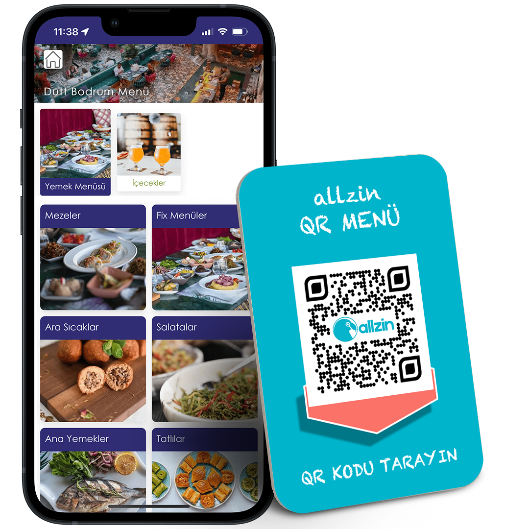 QR Menü karekod