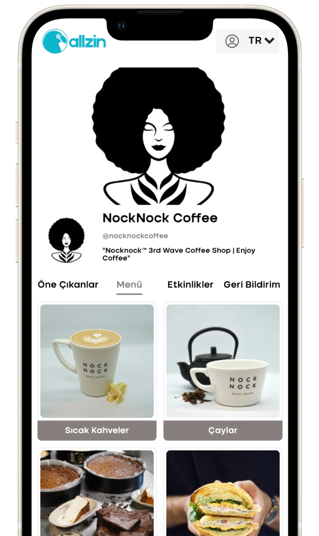 Nock Nock Coffee QR Menu