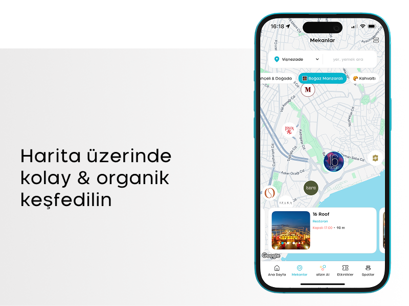 restoran organik keşfedilme problemi